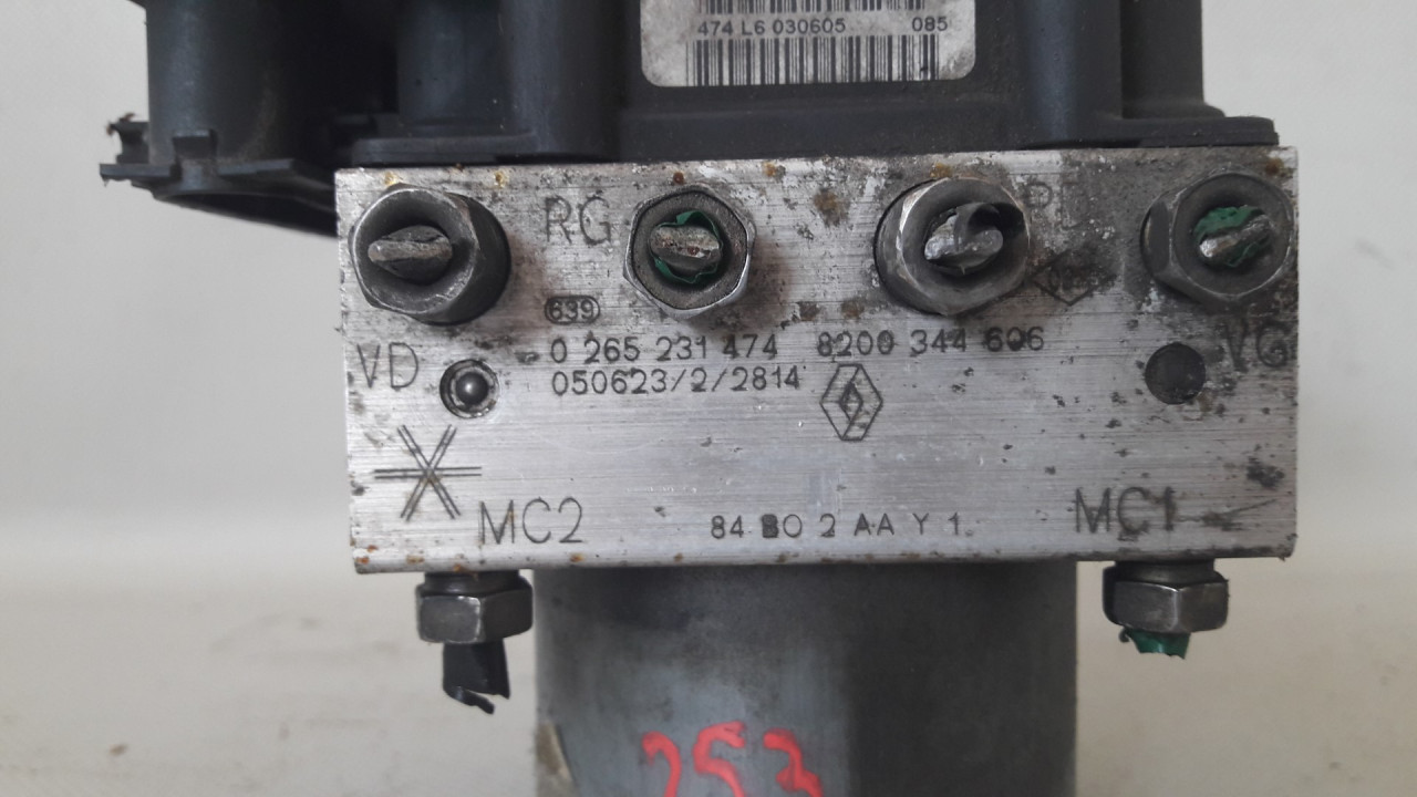 ABS ELEKTRONIKA RENAULT SCENIC > 03-06 8200344606 02652