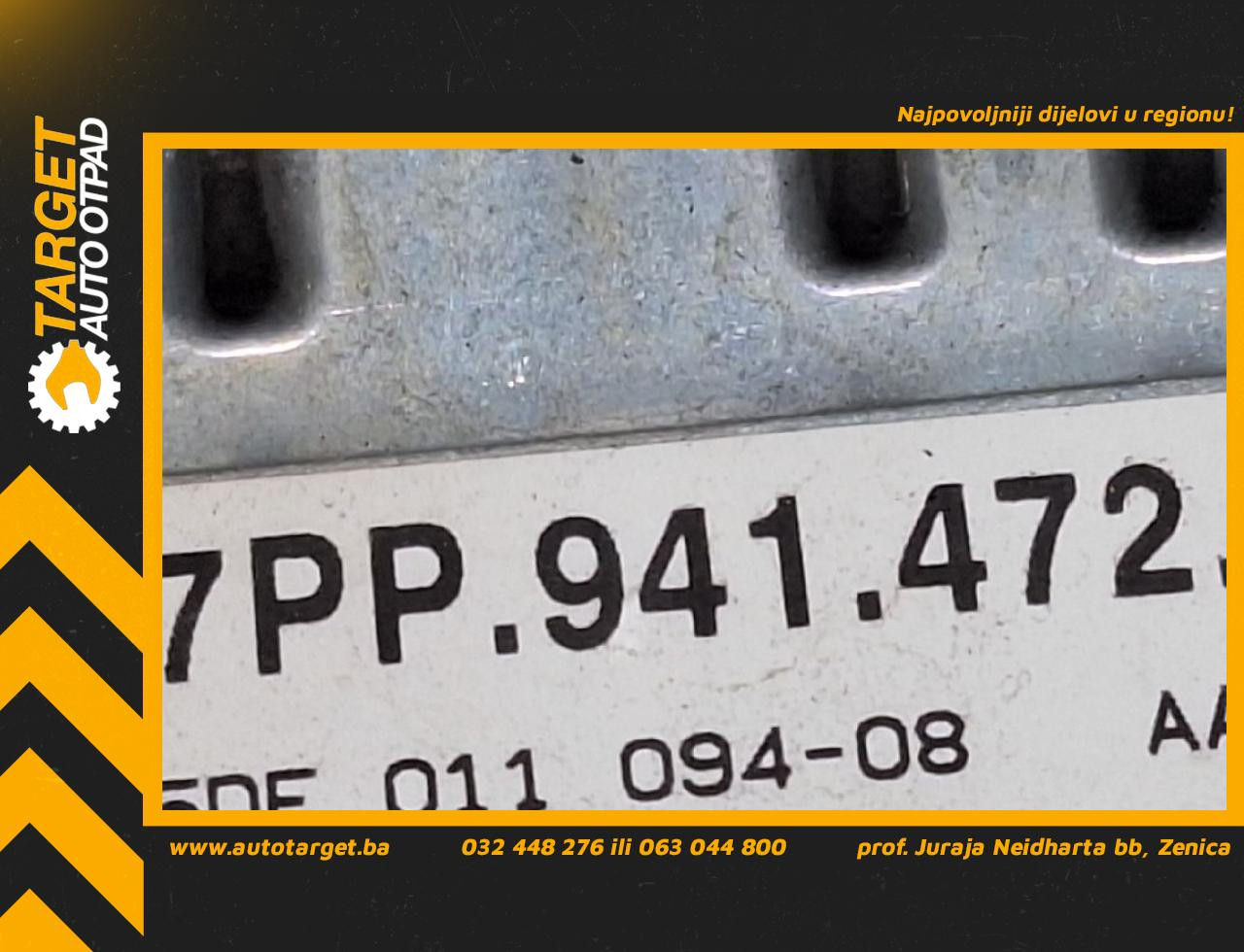 DIJELOVI BALAST FARA AUDI A8 (4H) > 14 - 17 3.0 7PP941472K