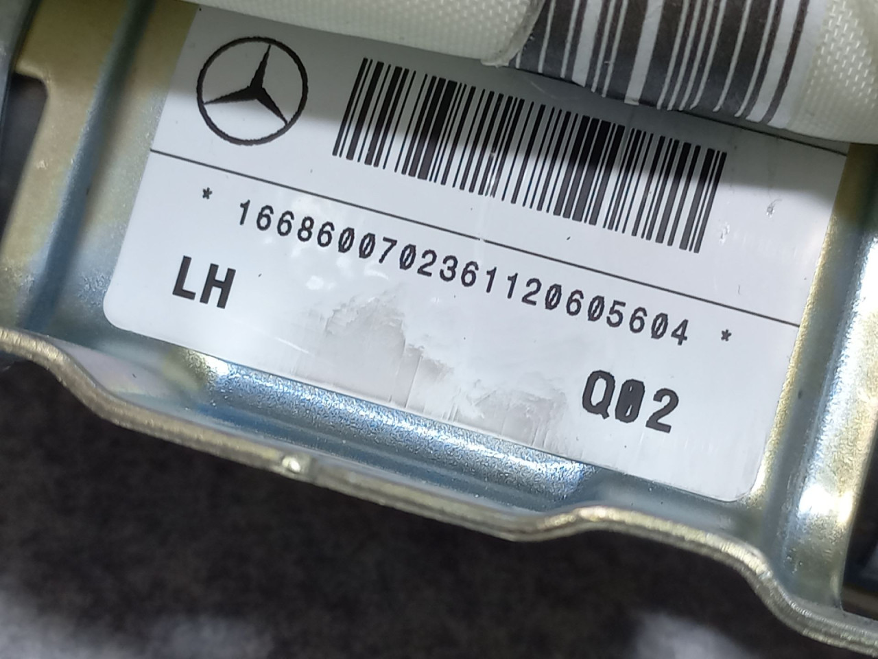 KROVNI AIRBAG MERCEDES ML (W166) > 11-15 1668600702