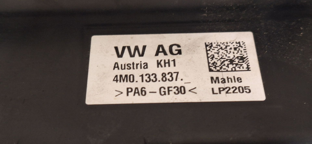 KUCISTE FILTERA ZRAKA AUDI Q7 (4M) > 15-19 4M0133837
