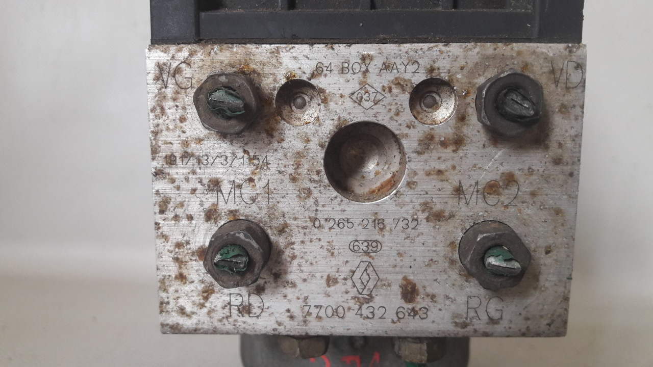 ABS ELEKTRONIKA RENAULT MEGANE > 99-02 0265216732 02730