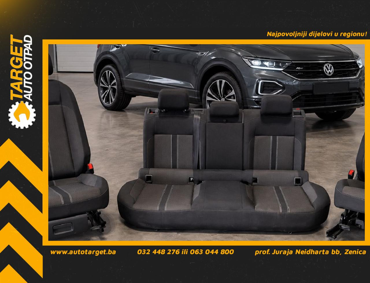 DIJELOVI SJEDISTA VW T-ROC > 17- 1.0