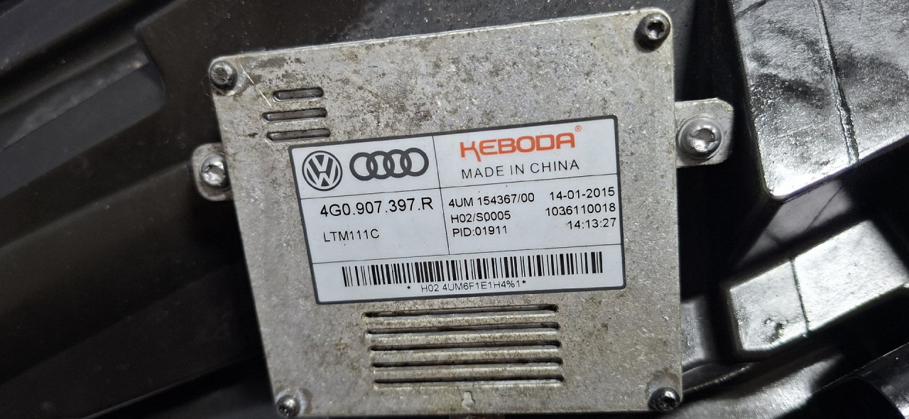 DIJELOVI BALAST FARA AUDI A6 4G > 14-18 3.0 4G0907397R