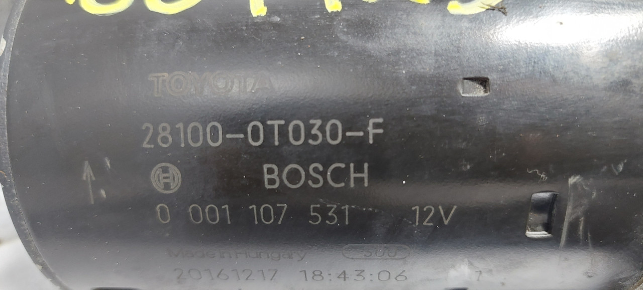 DIJELOVI ALNASER TOYOTA AURIS > 15-18 281000T030F