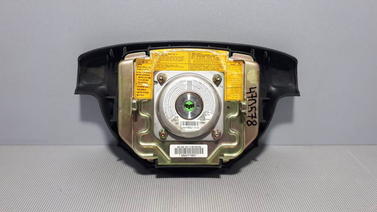 AIRBAG VOLANA CHEVROLET/DAEWOO LACETTI > 04-10 96404797