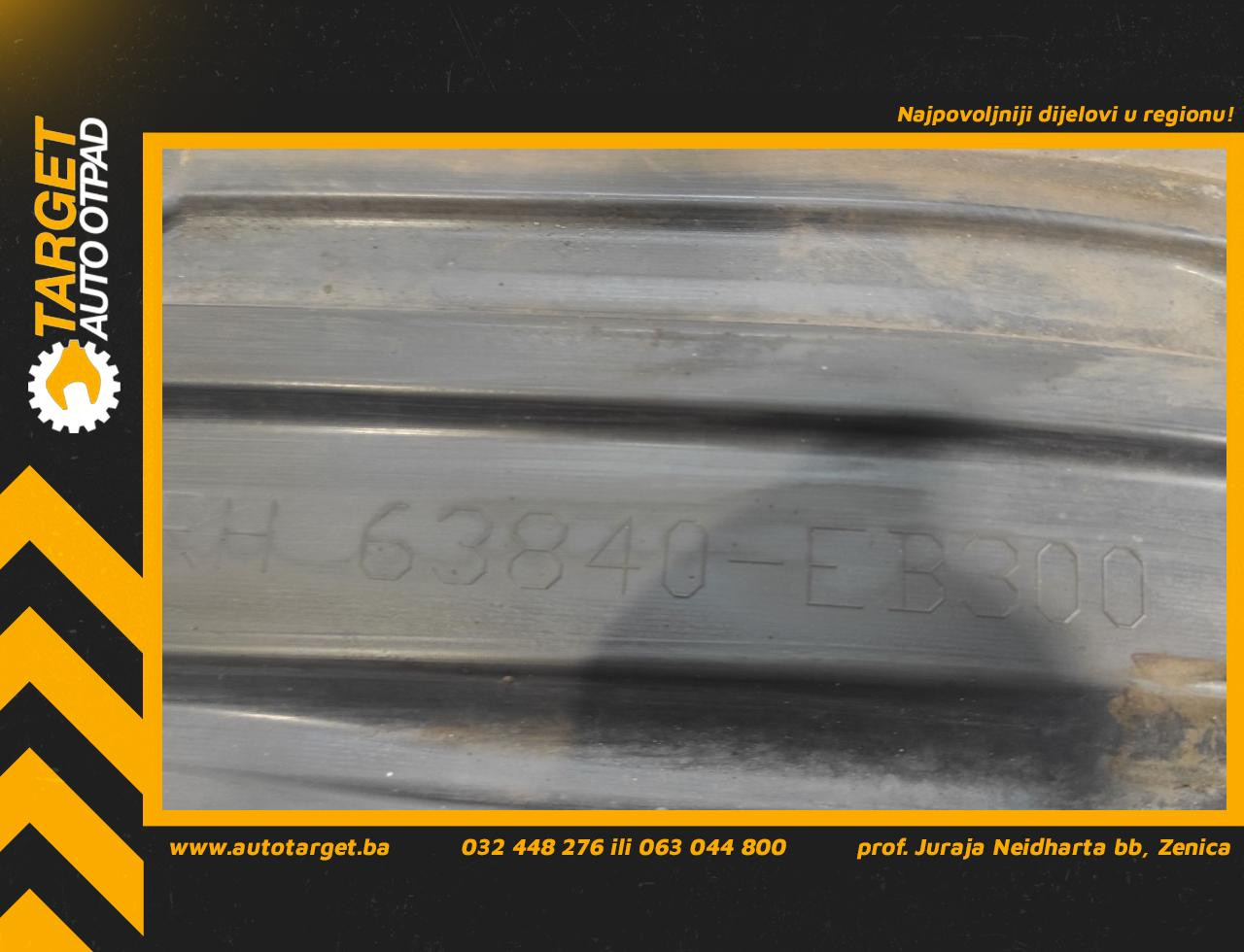 UNUTRASNJI BLATOBRAN NISSAN NAVARA PATHFINDER > 10-15 63840EB300