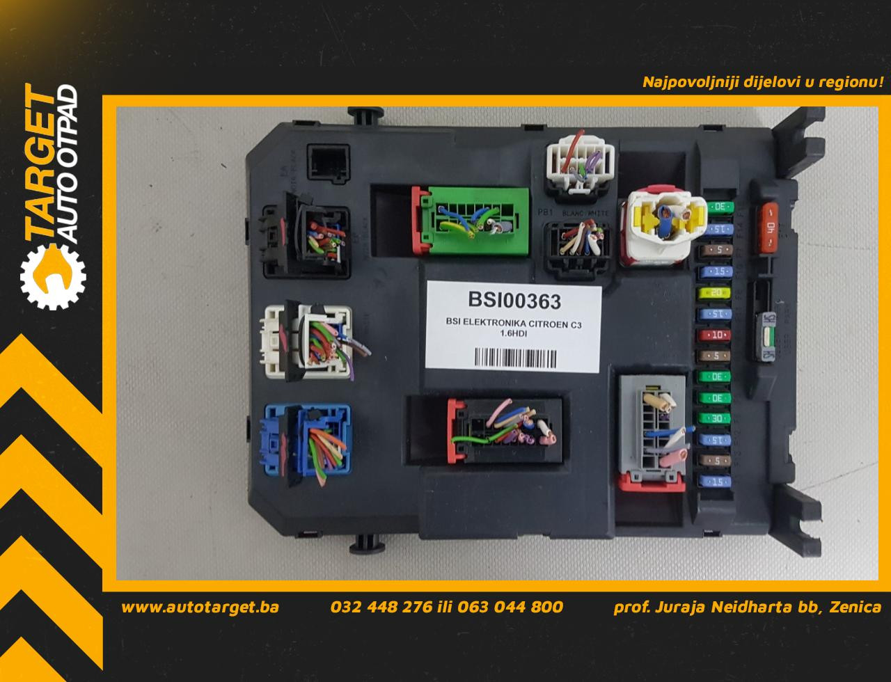 ELEKTRONIKA MODUL CITROEN C3 > 05-09 9666952080 22661F0
