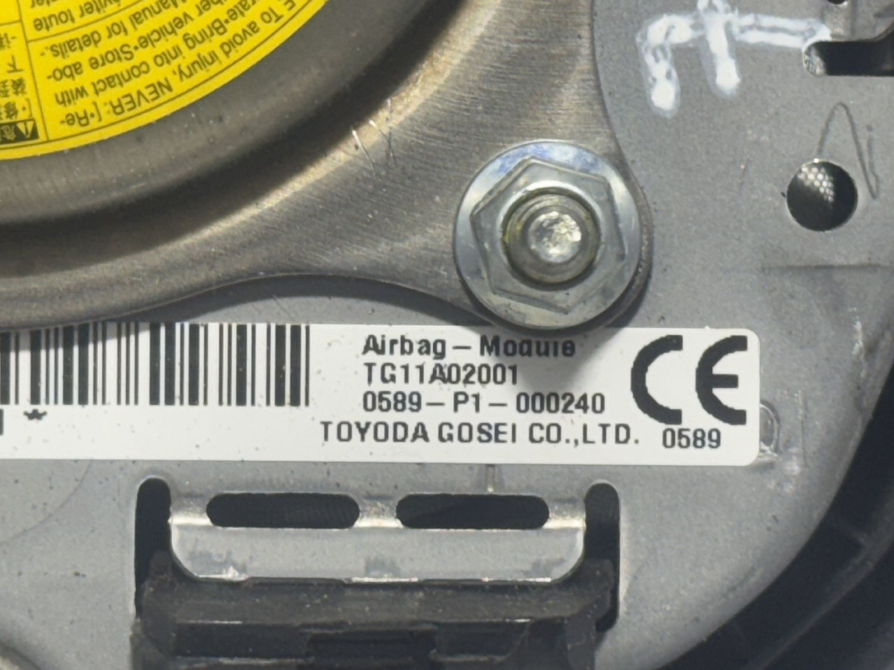 DIJELOVI AIRBAG VOLANA MAZDA 6 > 16-18 TG11A02001