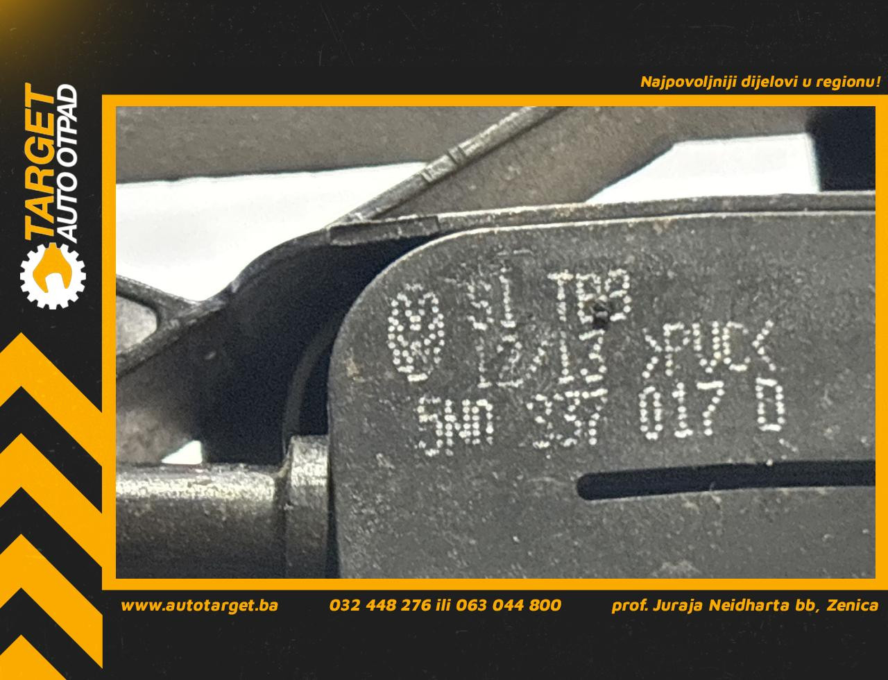 DIJELOVI RUCKA VRATA AUDI A3 (8V1/8VA) > 12-16 2.0 5N0837885