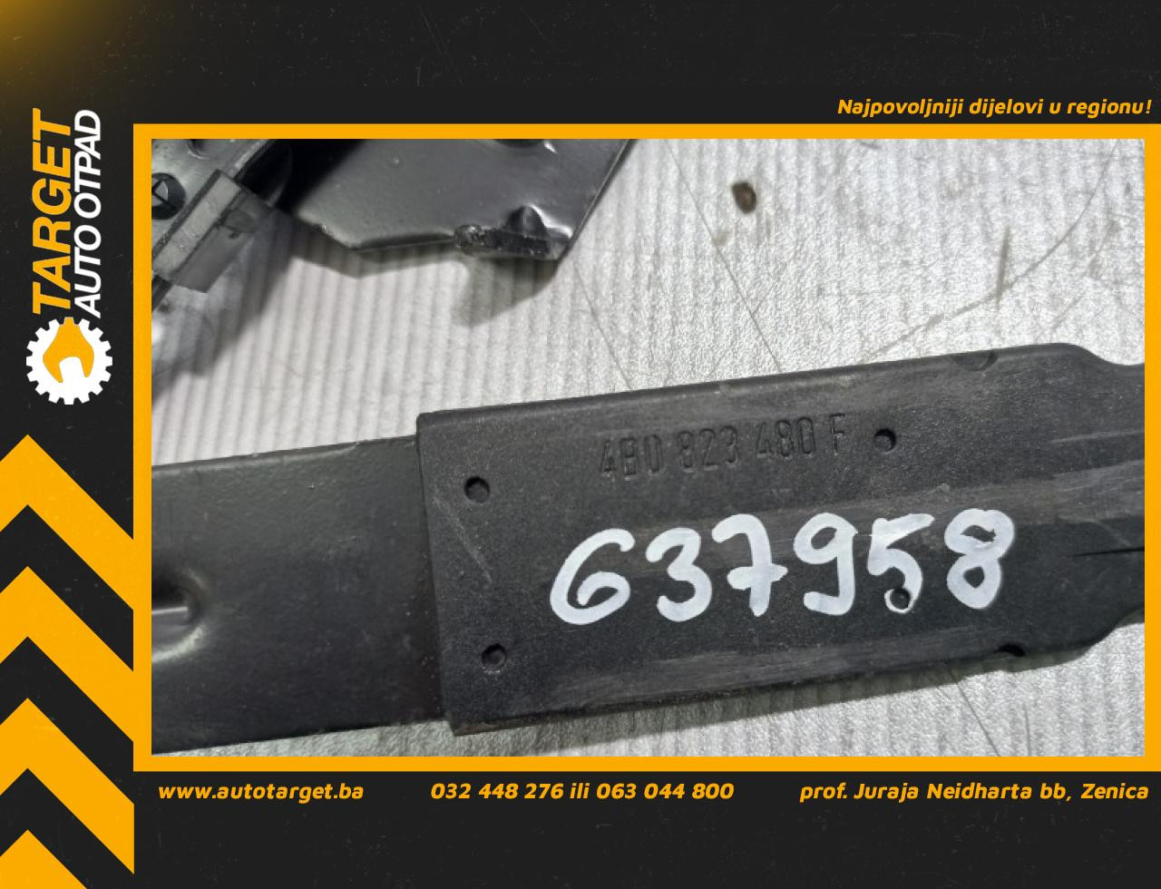DIJELOVI BRAVA HAUBE AUDI A6 > 97-01 4B0823480F