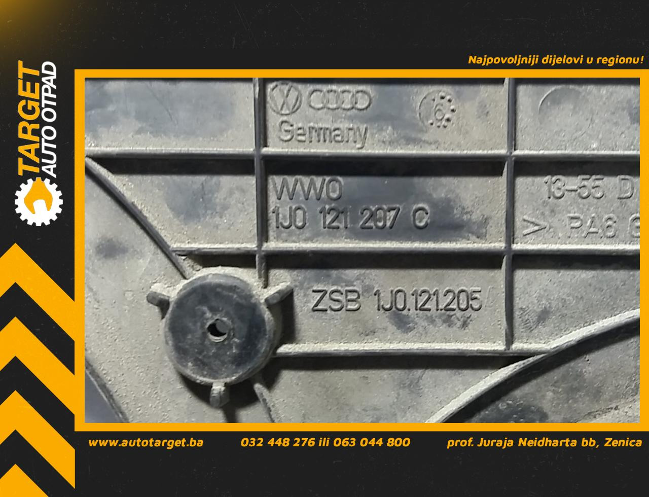 DIJELOVI NOSAC VENTILATORA VW GOLF 4 > 97-03 1J0121207