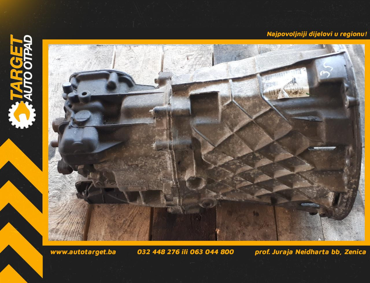 DIJELOVI MJENJAC MERCEDES SPRINTER > 06-13 2.2 A9062605100