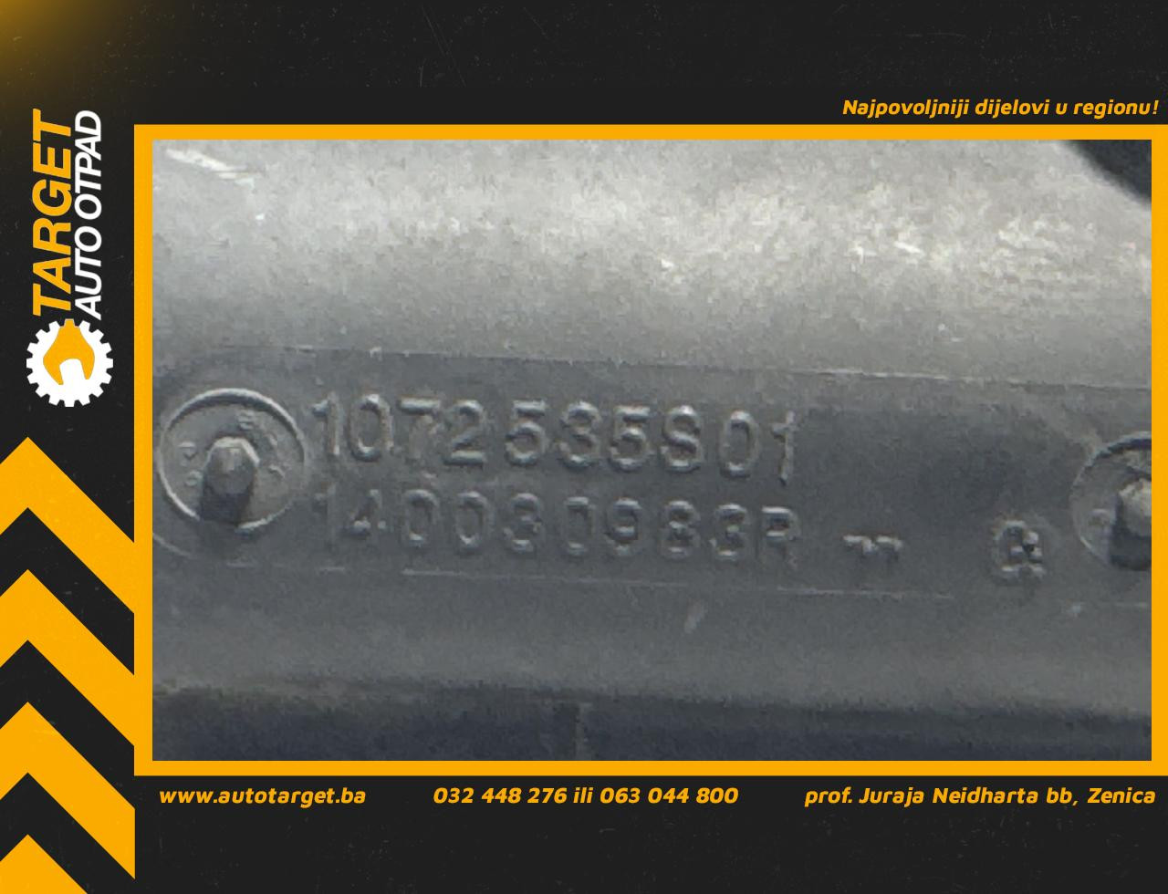 DIJELOVI USISNA GRANA NISSAN QASHQAI > 14-17 1.2 140030983R