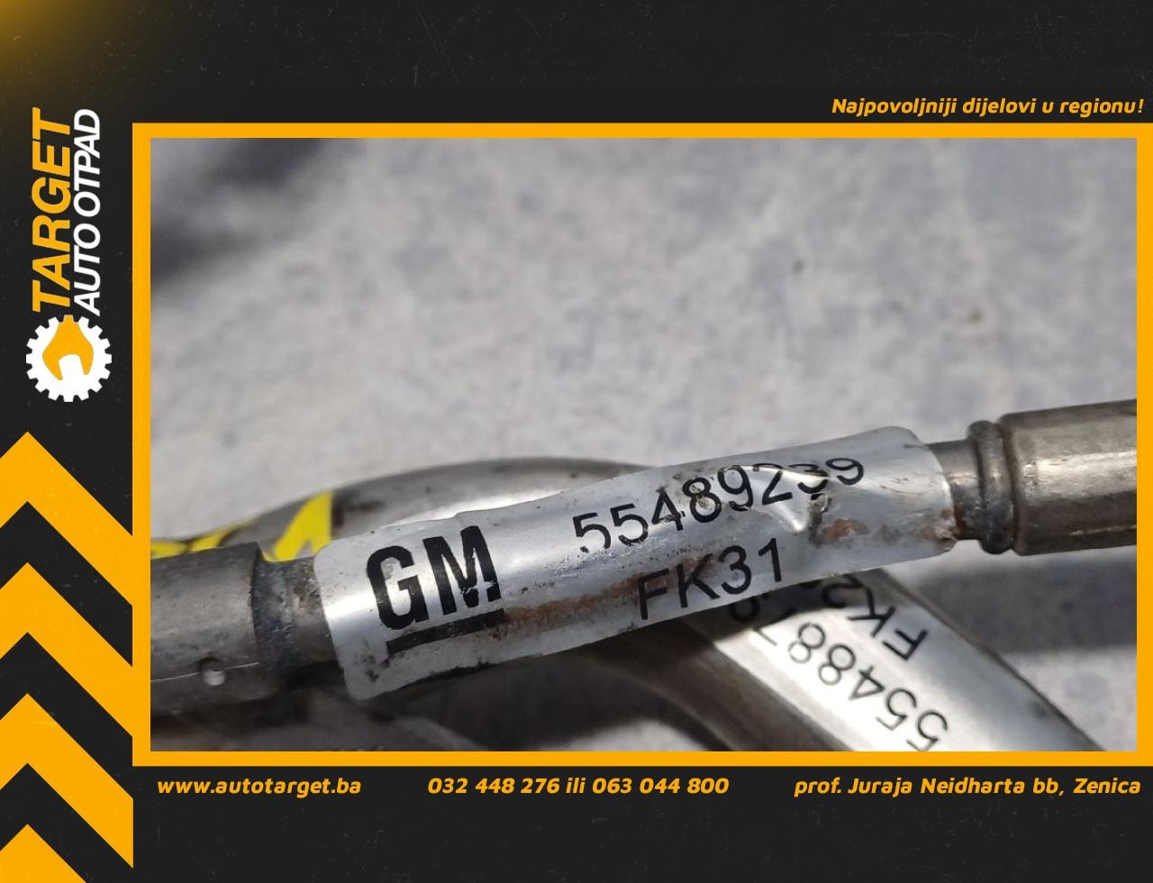 DIJELOVI CRIJEVO TURBINE OPEL ASTRA K > 15-19 1.6 55489239