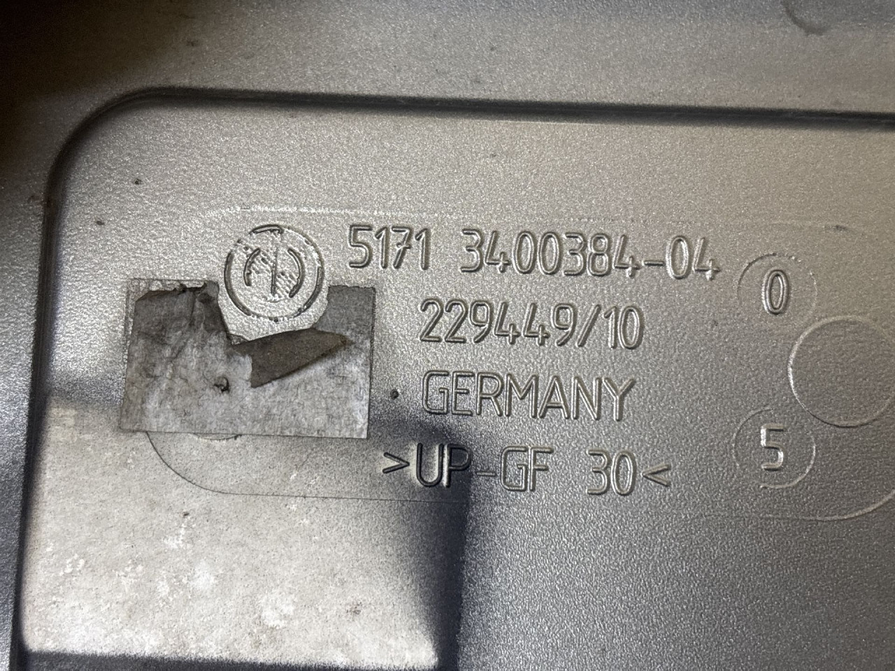 DIJELOVI SPOJLER BMW X3 (E83) > 07-10 3400384