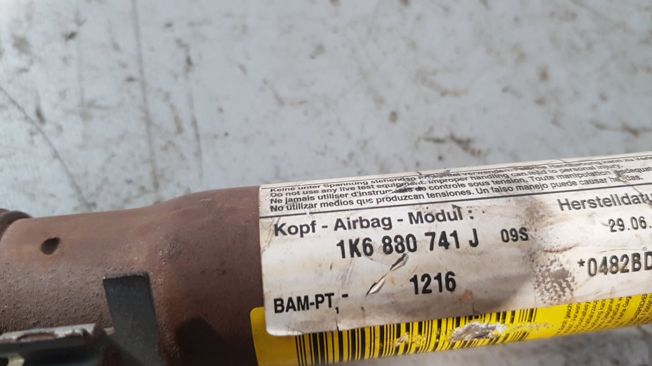 KROVNI AIRBAG VW GOLF 5 > 03-08 1K6880741J
