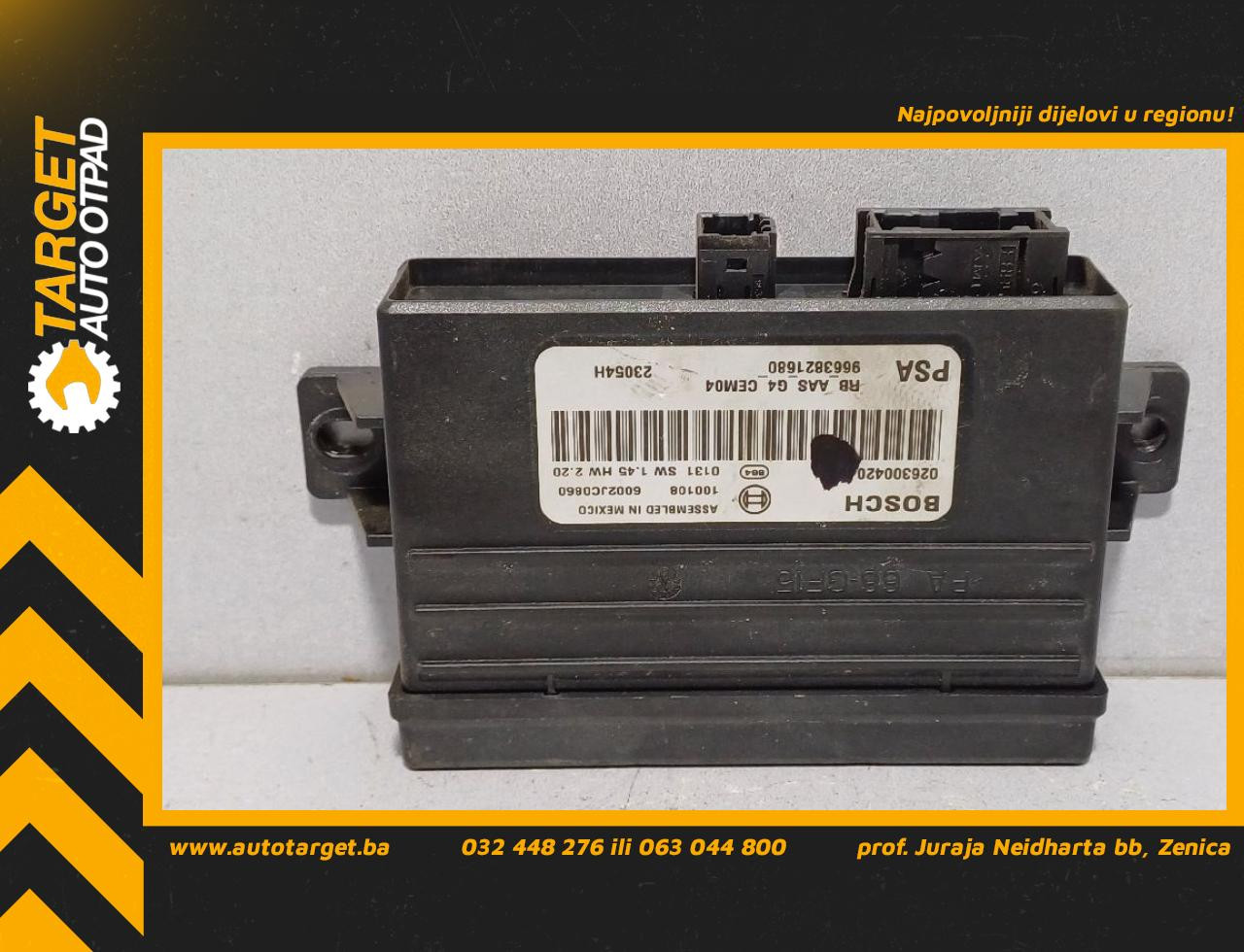 ELEKTRONIKA MODUL CITROEN C4 PICASSO > 10-13 9663821680