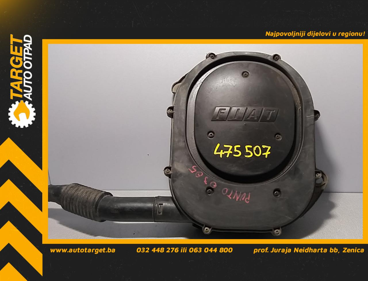 KUCISTE FILTERA ZRAKA FIAT PUNTO > 03-11 735275000