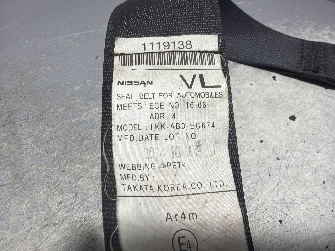 DIJELOVI POJAS NISSAN X-TRAIL > 14-17 TKKAB0EG674