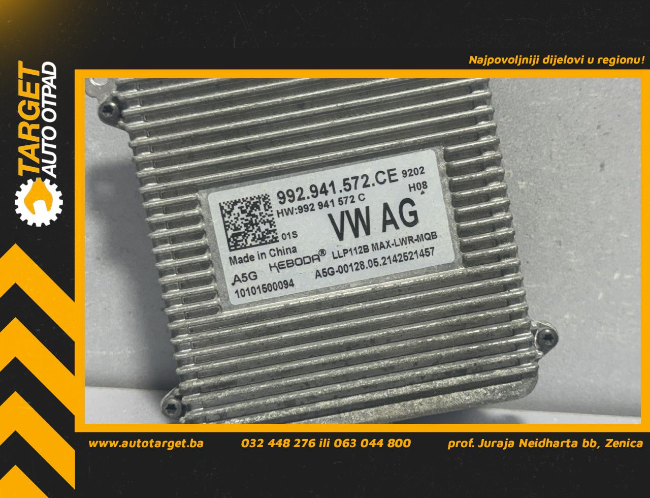 DIJELOVI BALAST FARA SKODA KODIAQ > 18-21 992941572CE