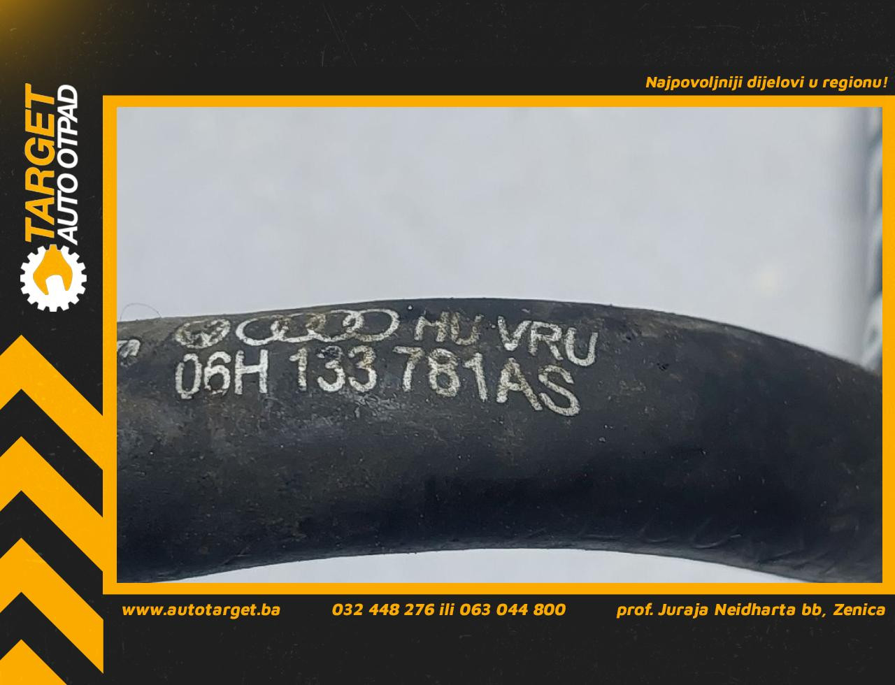 DIJELOVI CRIJEVO AUDI A5 (8T) SPORTBACK > 07-11 2.0 06H133781AS