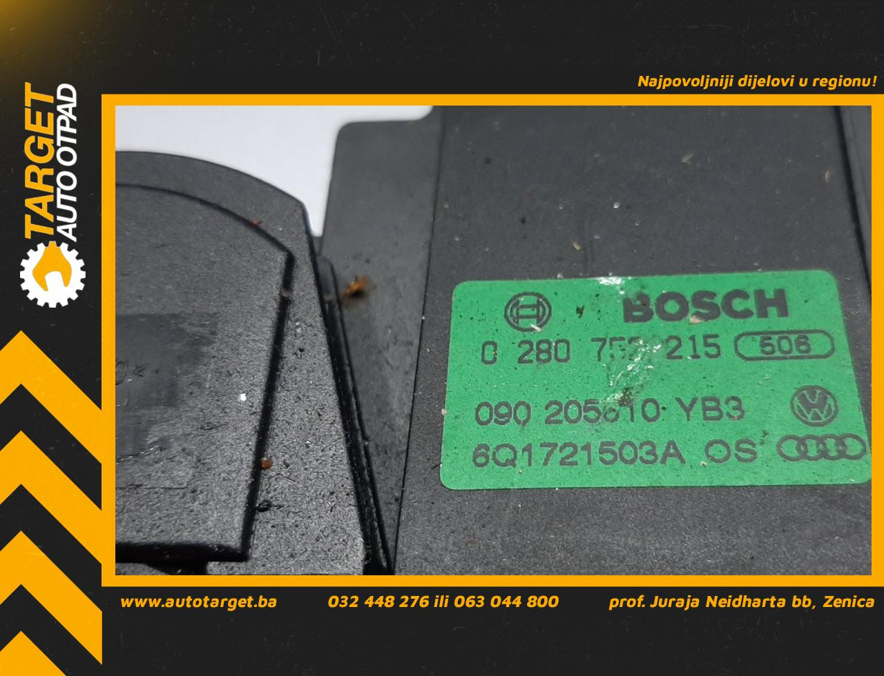 DIJELOVI PAPUCICA GASA SKODA FABIA > 00-04 0280752215