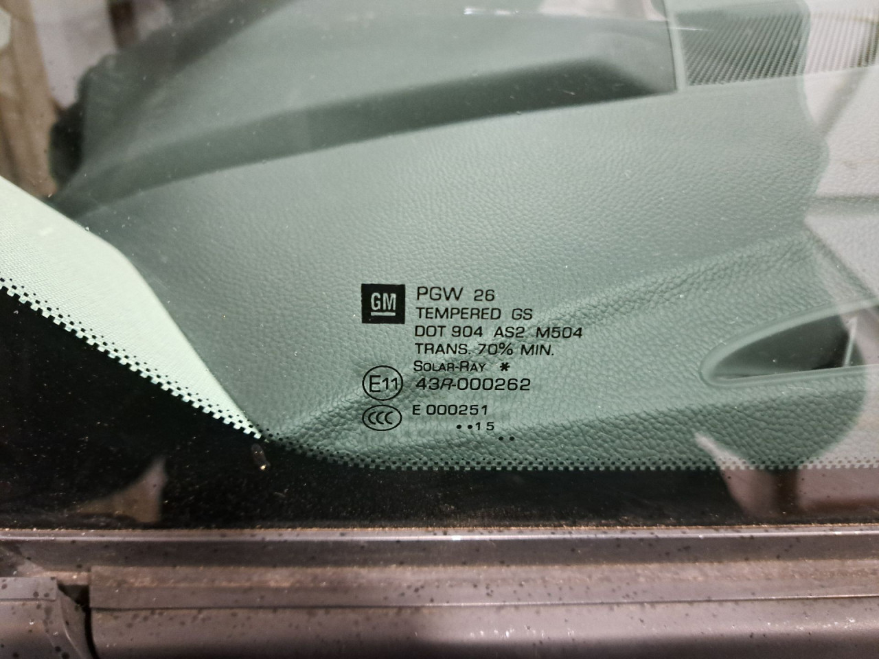 DIJELOVI STAKLO OPEL ZAFIRA C > 12-16
