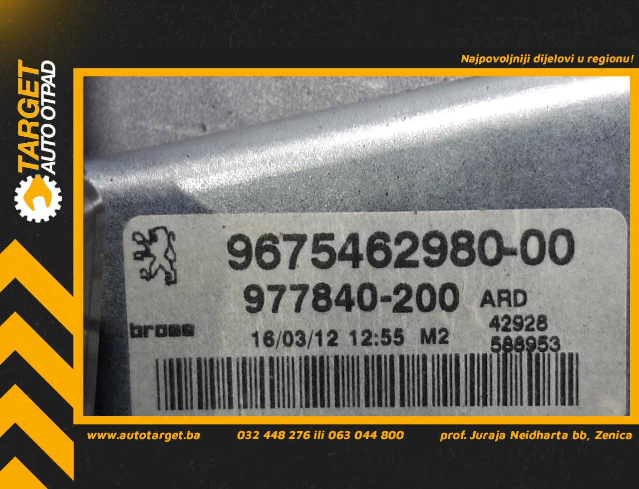 ELEKTRO PODIZAC STAKLA PEUGEOT 308 > 11-13 9675462980