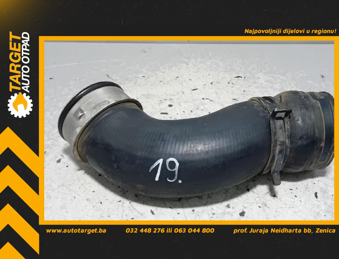DIJELOVI CRIJEVO TURBINE VW PASSAT B6 > 05-10 2.0 3C0145762BG