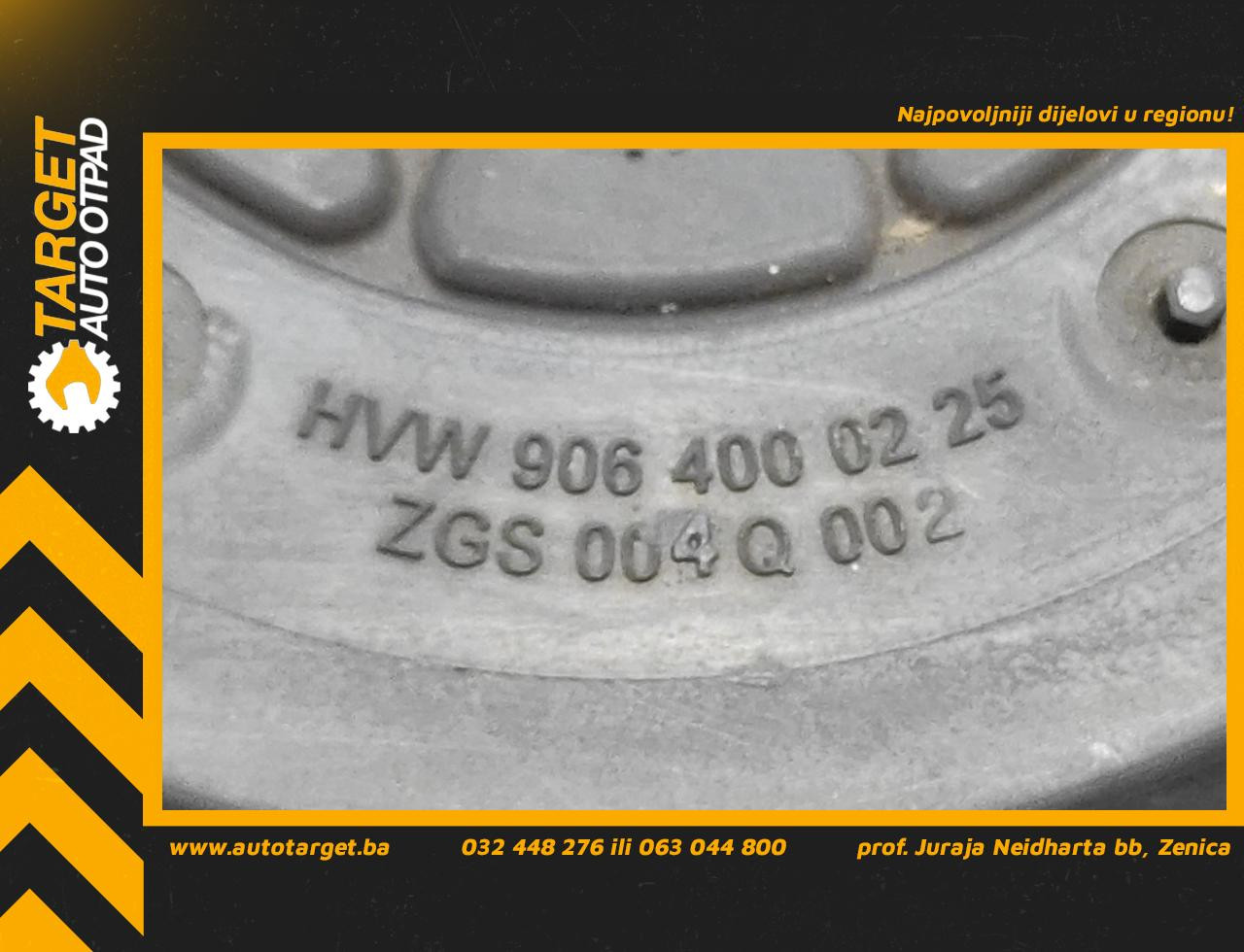DIJELOVI POKLOPAC GUME VW CRAFTER > 05-11 2.5 9064000225