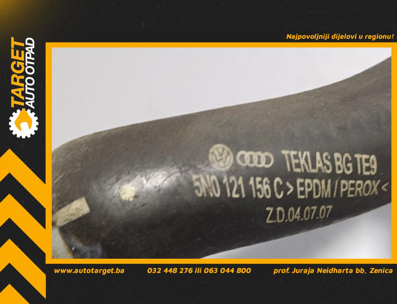 DIJELOVI CRIJEVO VW TIGUAN > 07-11 2.0 5N0121156C