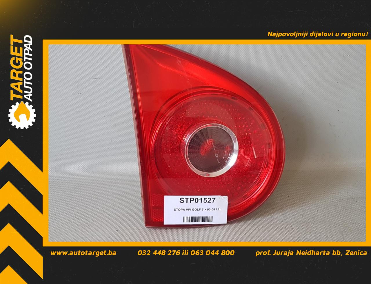 STOP SVJETLO VW GOLF 5 > 03-08 VW036015 1K6945093G