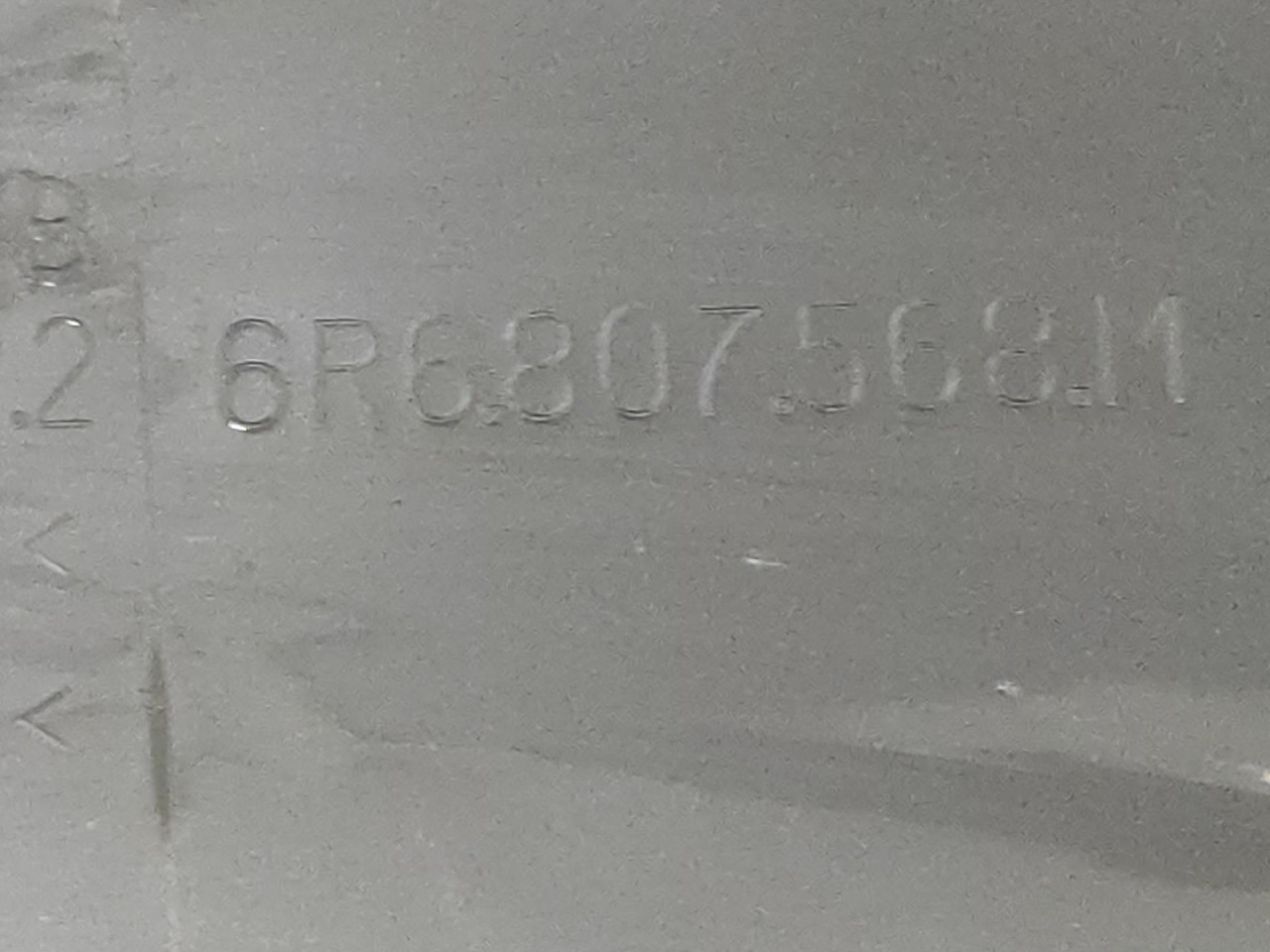 DIJELOVI SPOJLER VW POLO > 14-17 6R6807568M