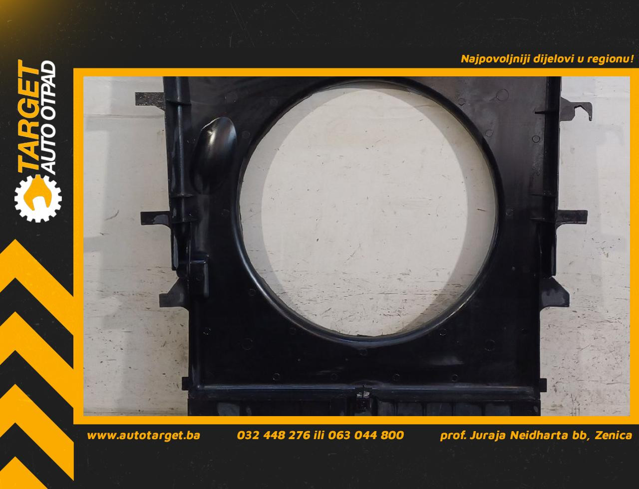 NOSAC VENTILATORA MERCEDES SPRINTER > 06-13 A9065050855