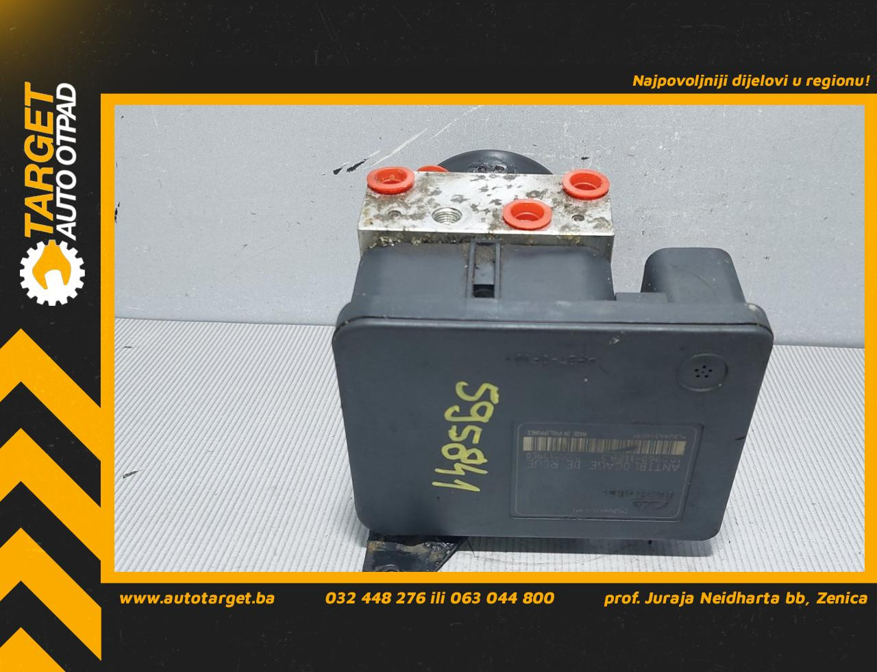 DIJELOVI ABS ELEKTRONIKA CITROEN C5 > 04-07 2.2 9648606980