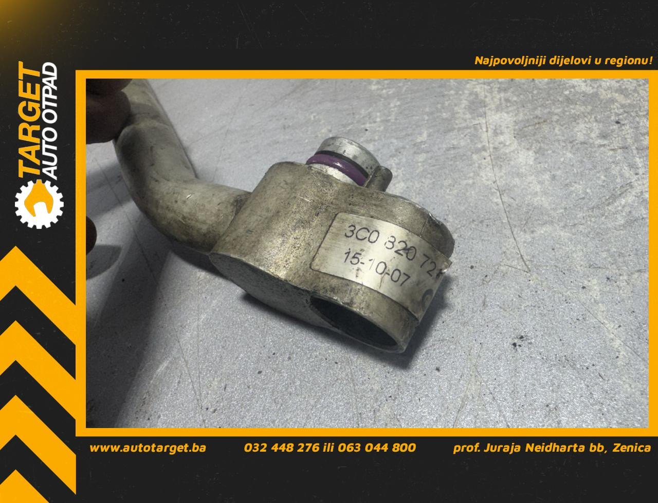 DIJELOVI CRIJEVO KLIME VW PASSAT B6 > 05-10 3C0820721M