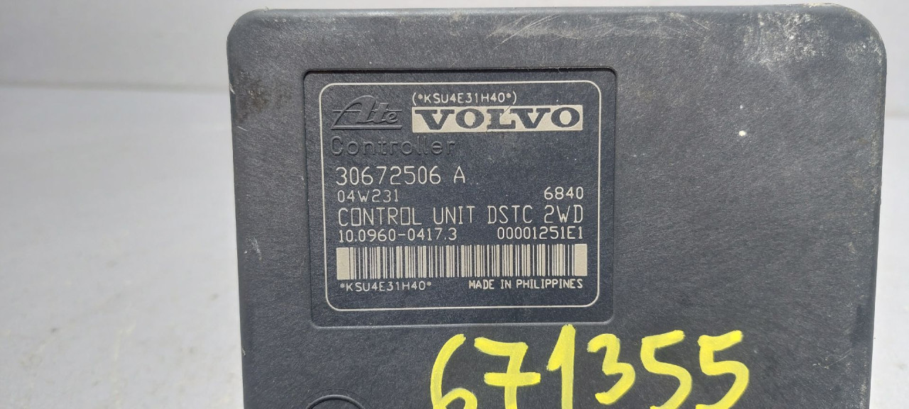 ABS ELEKTRONIKA VOLVO V70 > 14-16 30672506 4N512C405EB