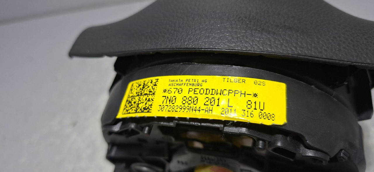 DIJELOVI AIRBAG VOLANA VW SHARAN > 10- 2.0 7N0880201L