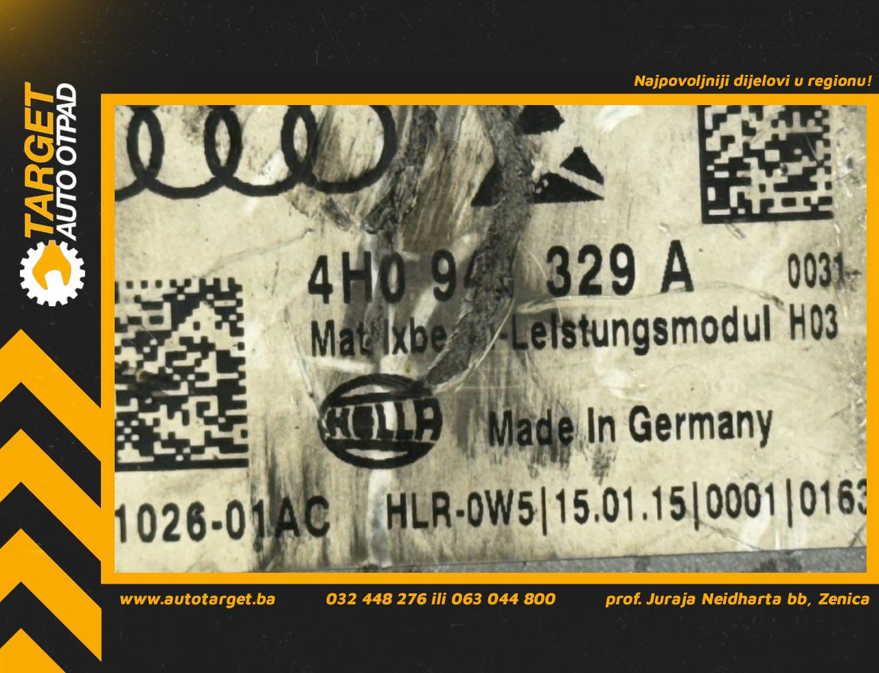 DIJELOVI BALAST FARA AUDI A7 S-LINE > 14-18 3.0 4H0941329A