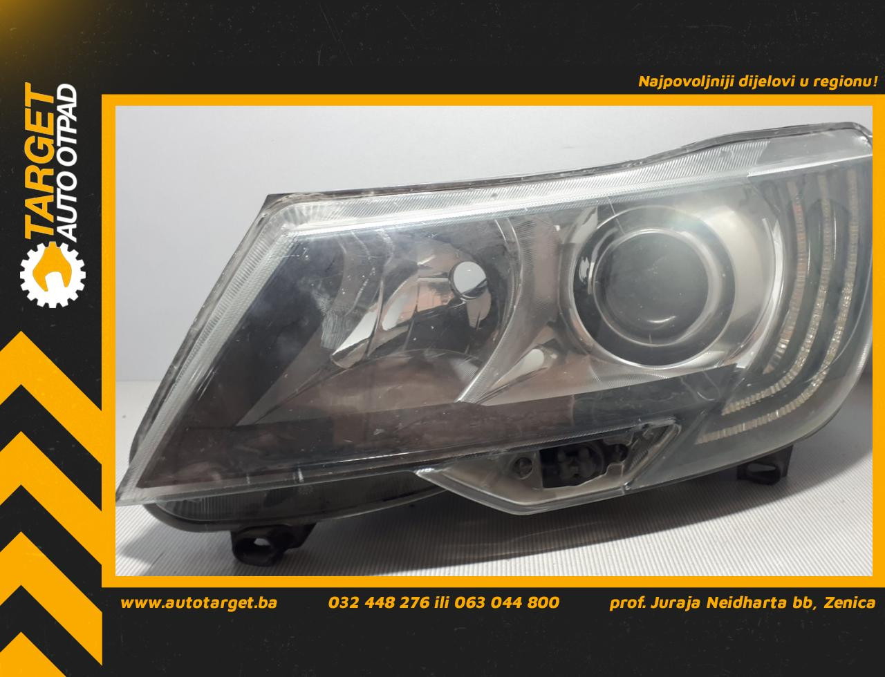 DIJELOVI FAR SKODA SUPERB > 13-15 1ZS01131409
