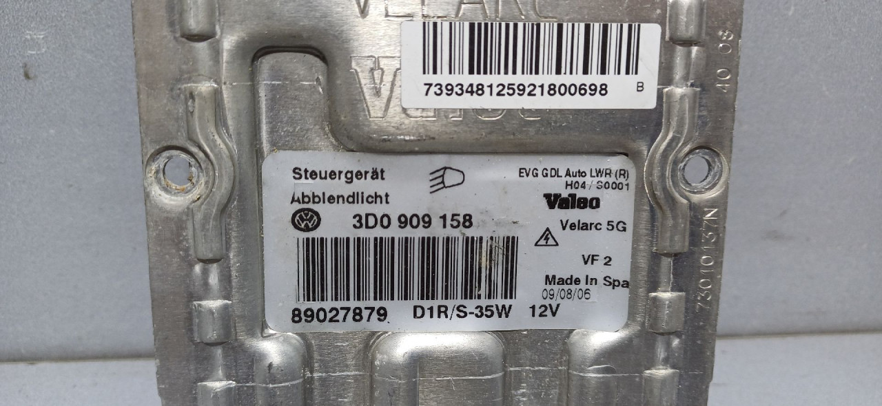 DIJELOVI BALAST FARA VW TOUAREG > 02-06 3D0909158