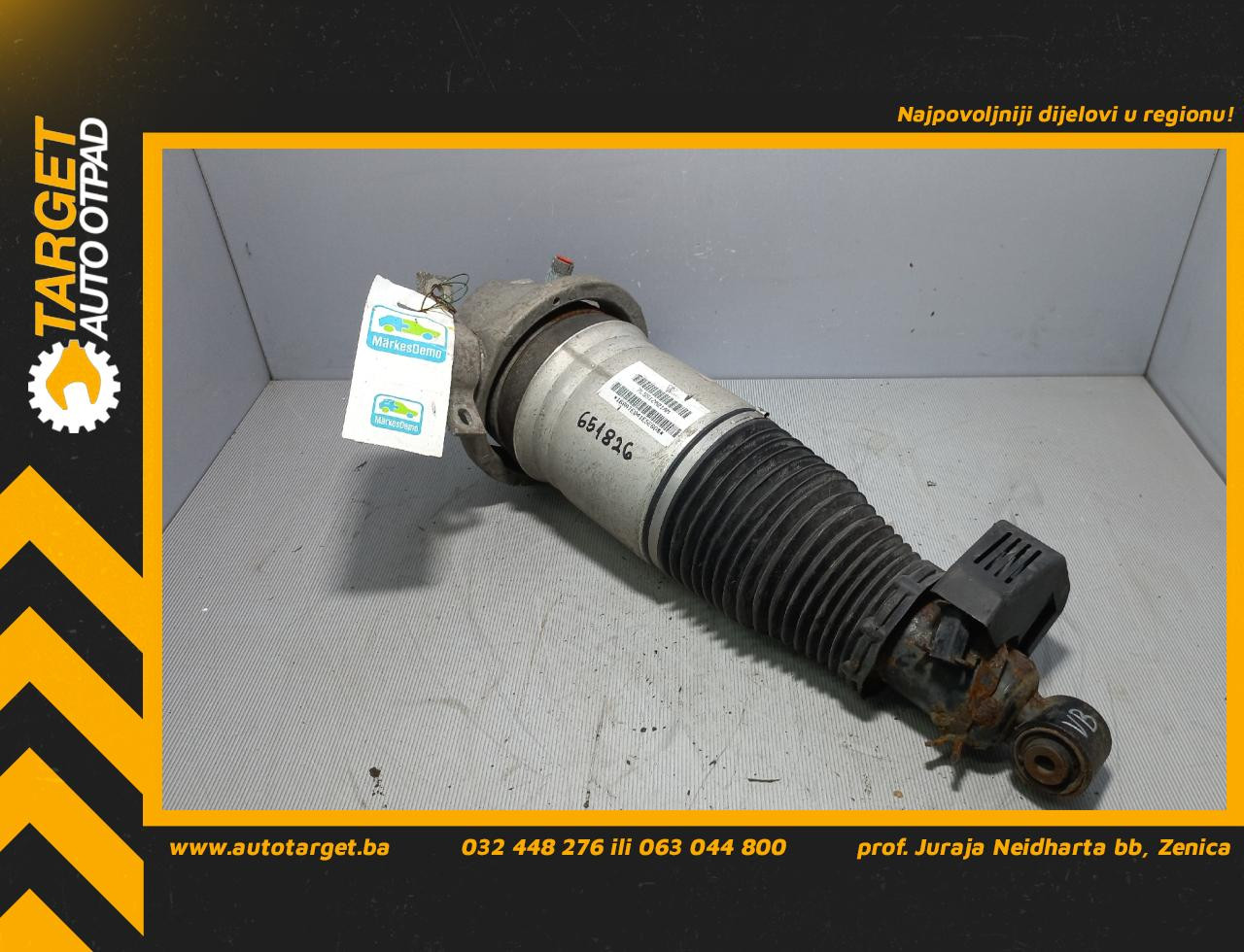 ZRACNI AMORTIZER PORSCHE CAYENNE > 07-10 7L5512021AM