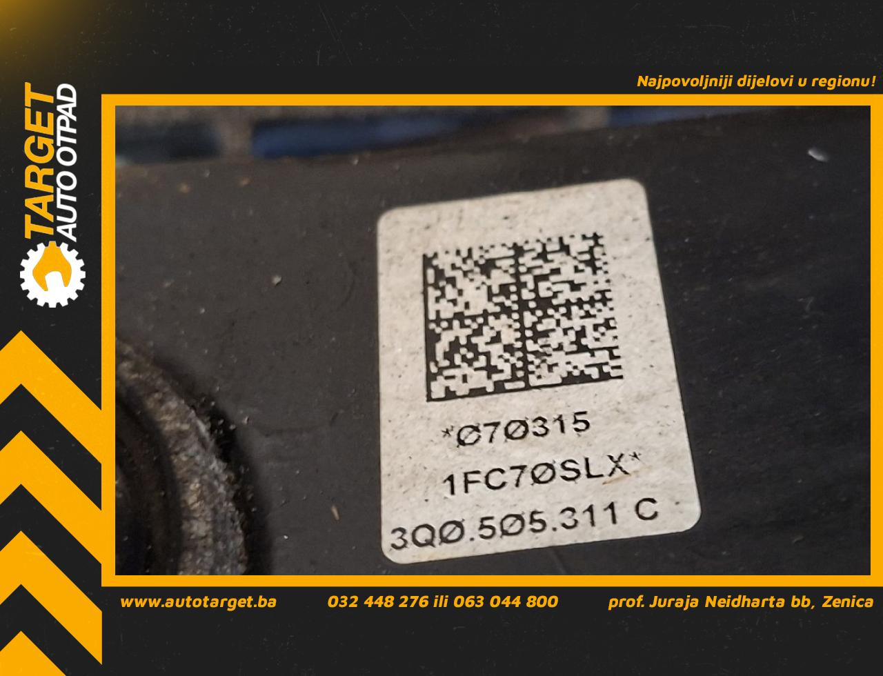 DIJELOVI LAFETA VW PASSAT B8 > 14-19 2.0 3Q0505311C