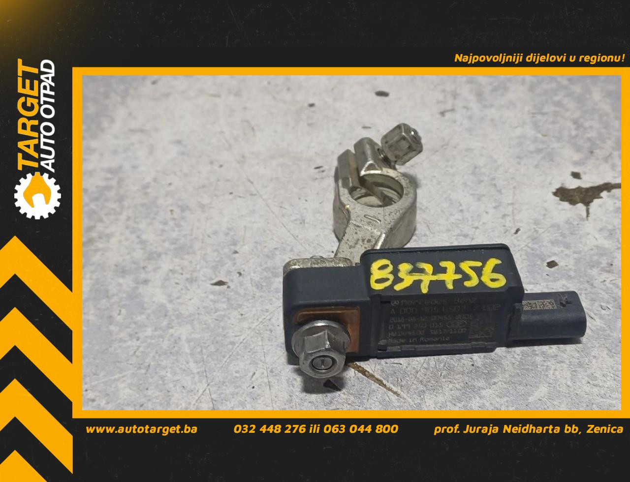 DIJELOVI KLEMA MERCEDES GLC (X253) > 16-22 A0009056507
