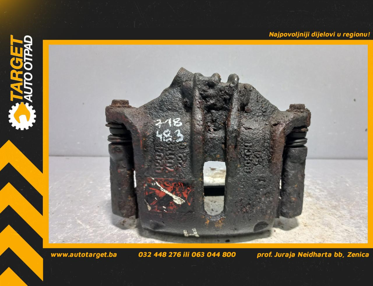 DIJELOVI KOCIONA KLJESTA PEUGEOT 208 > 15-19 1.6 Y01132