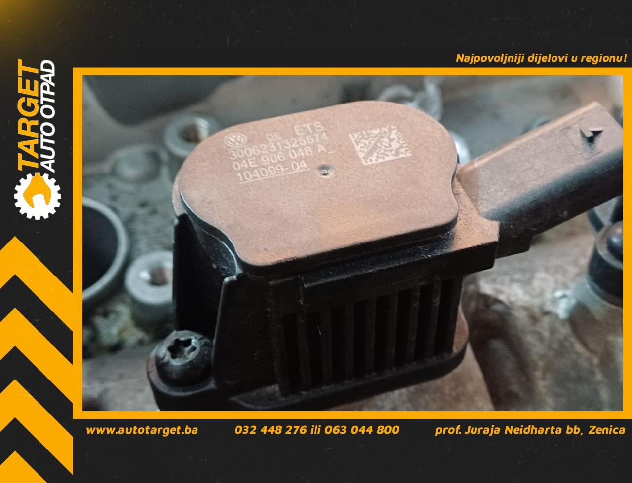 ELEKTRO MAGNETNI VENTIL AUDI A3 (8Y) > 20 - 04E906048A