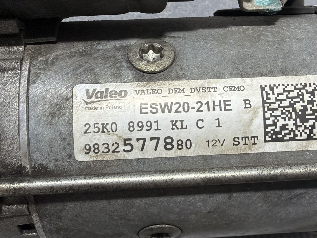 DIJELOVI ALNASER AUDI Q5 > 08-11 3.0 9832577880