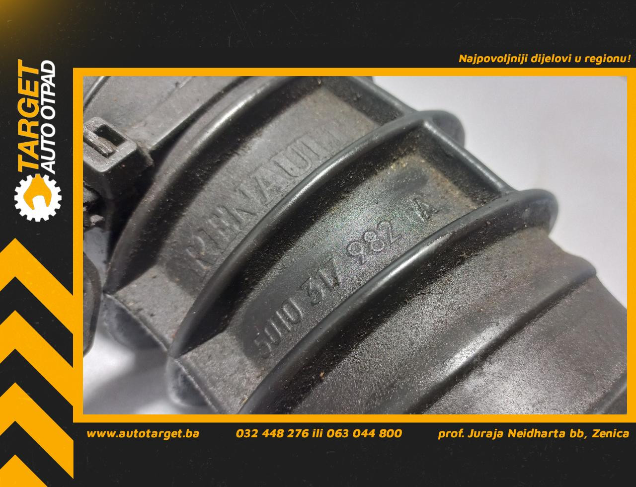 DIJELOVI CRIJEVO RENAULT MASCOTT > 04-10 5010317982A