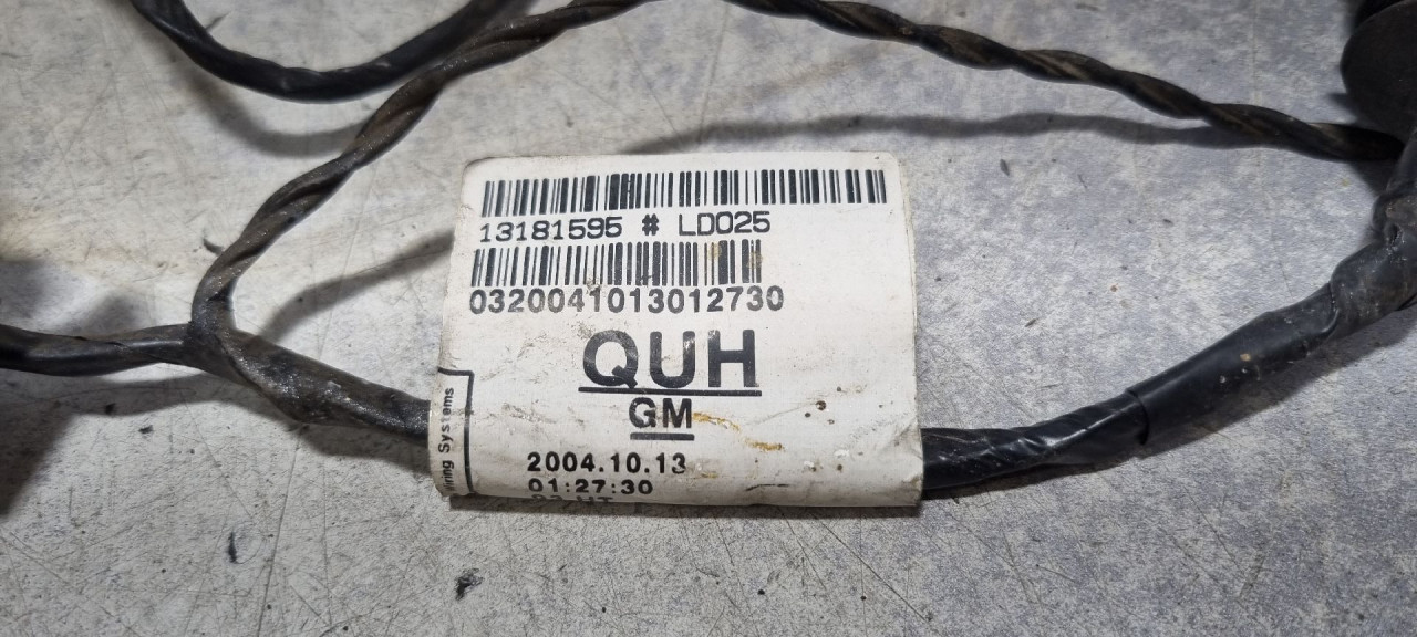 DIJELOVI INSTALACIJA OPEL ASTRA H > 04-06 13181595
