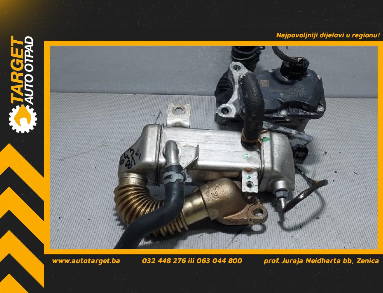 HLADNJAK EGR VENTILA NISSAN QASHQAI > 14-17 147350678R